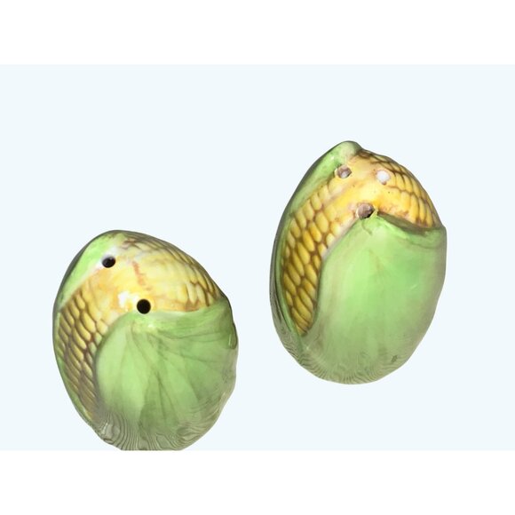 Corn On the Cob with Husk Salt and Pepper Shaker Set - Picture 5 of 10